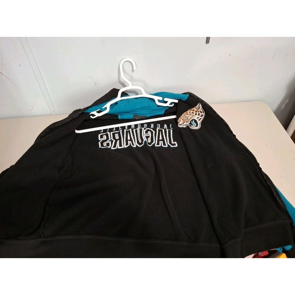 Jacksonville Jaguars NFL Mens Full Zip XL Hoodie Jacket - Picture 11 of 12